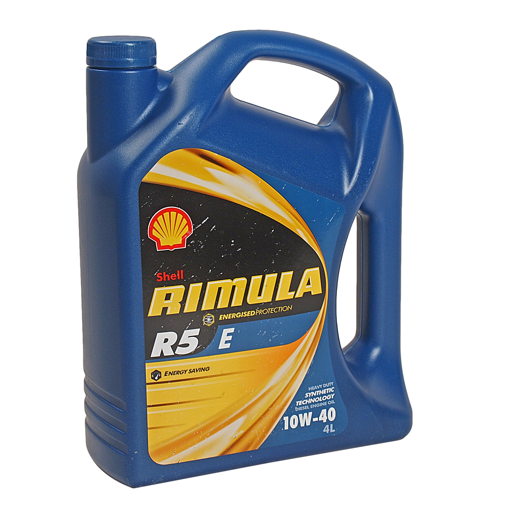 Масло моторное SHELL RIMULA R5E 10W40 E5/E7/CI-4 п/синт.4л