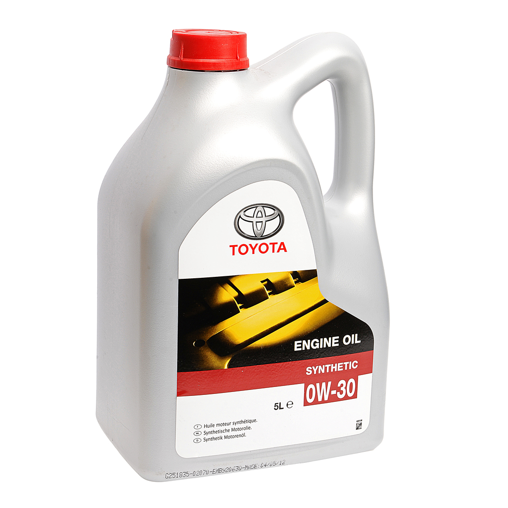 Масло моторное TOYOTA 08880-80365GO синт.5л SAE0W30 Европа