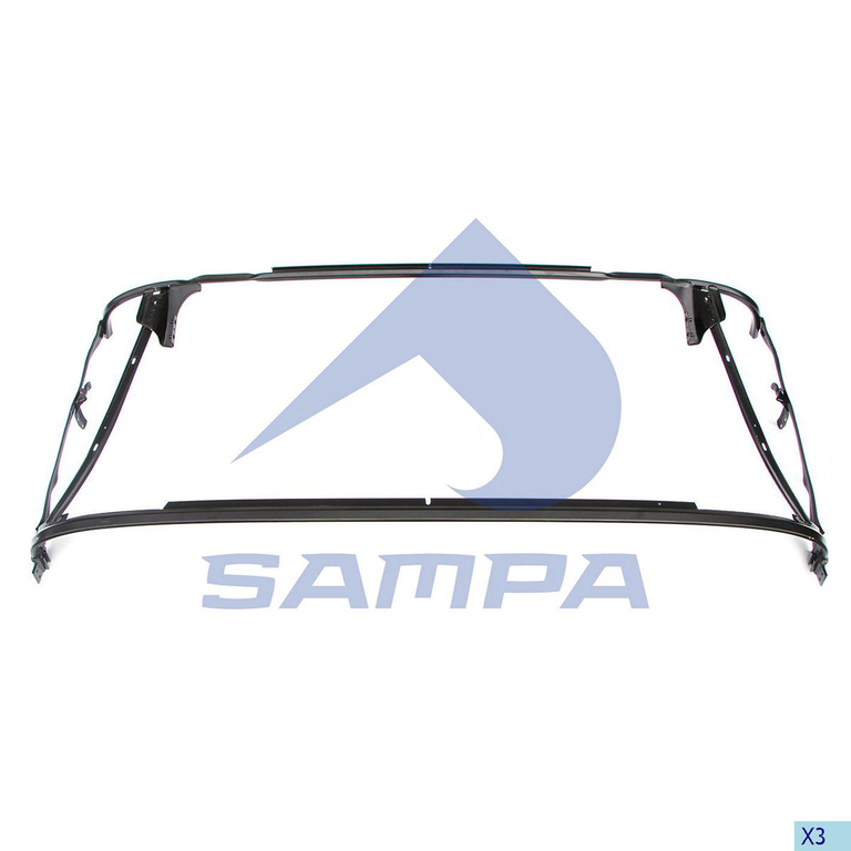 Рамка SCANIA P, G, R, T капота SAMPA