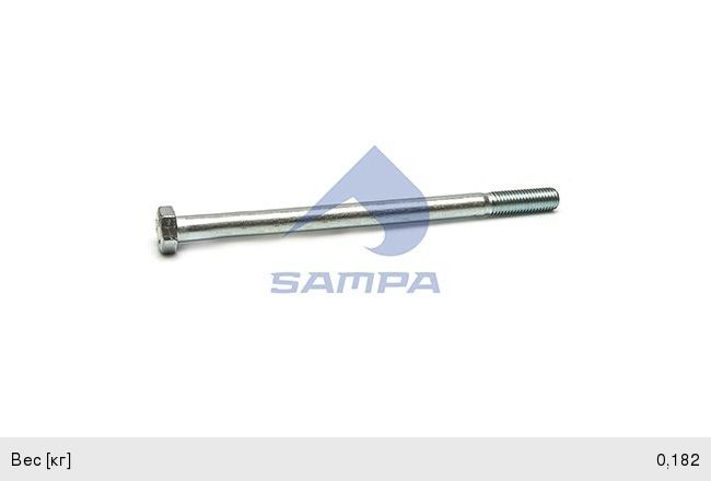 Болт SCHMITZ крепления стакана пневморессоры (M12х190х1.75мм) (4158N, 4157N) SAMPA