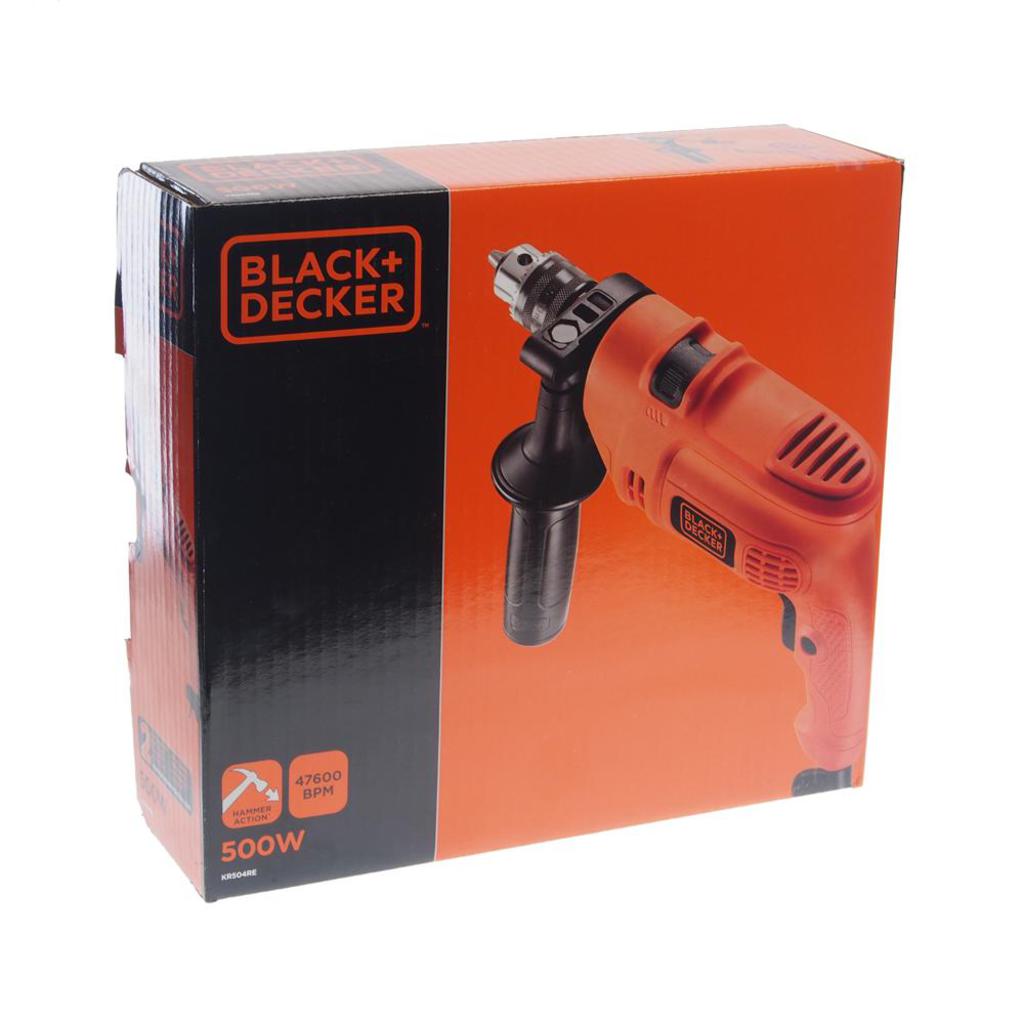 Дрель ударная 500Вт BLACK&DECKER