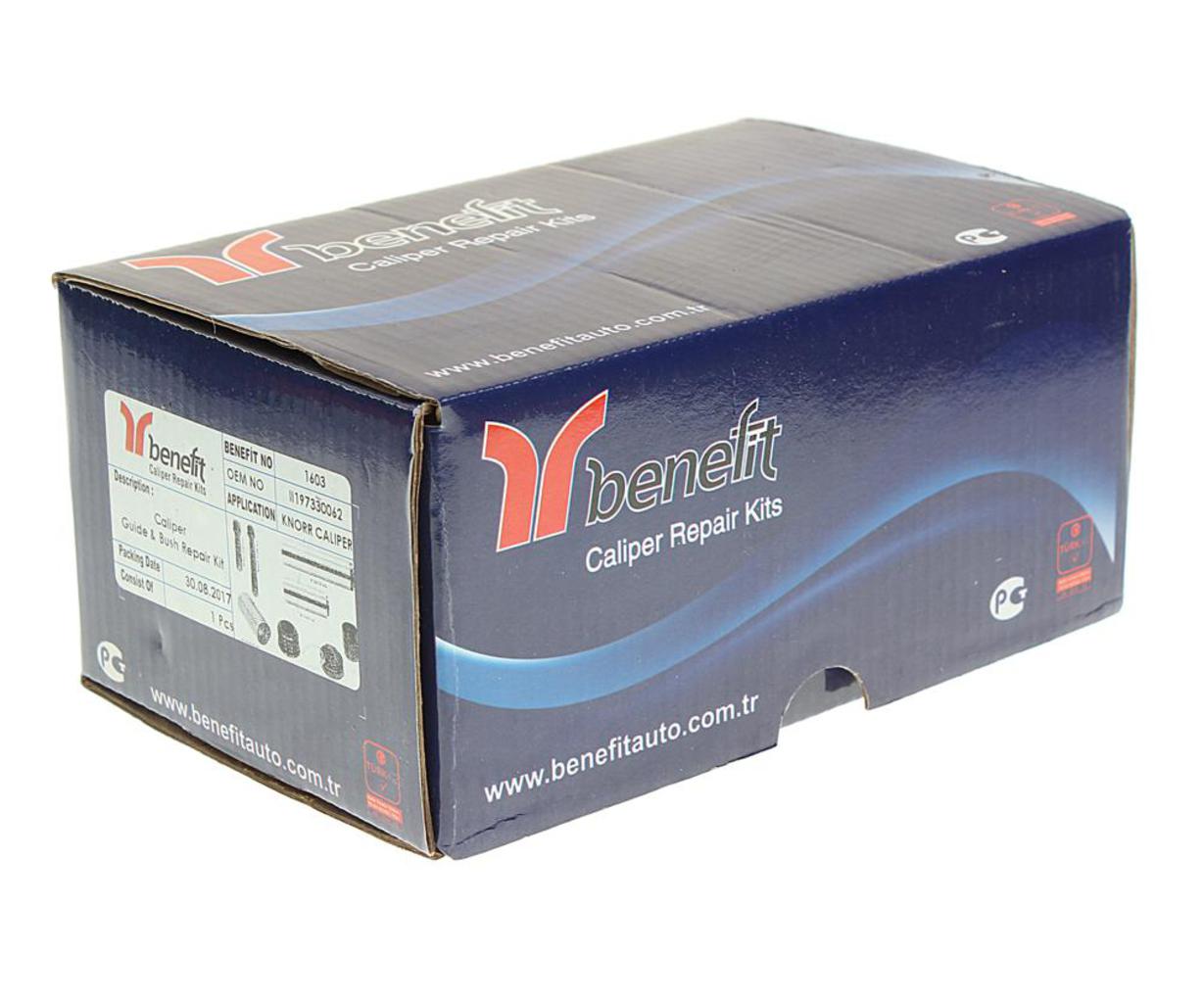 Ремкомплект суппорта KNORR SB6, SB7 (направляющие) BENEFIT