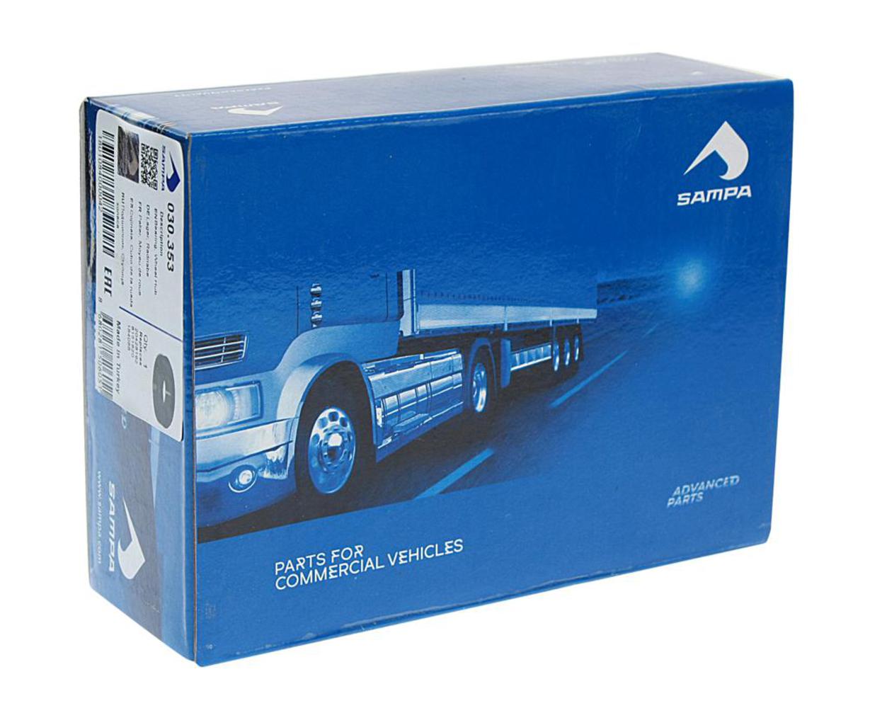 Подшипник ступицы VOLVO 9700, 9900, B12, B10 передней SAMPA