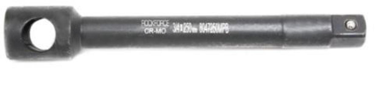 Удлинитель 3/4" 250мм ударный с отверстием ROCKFORCE