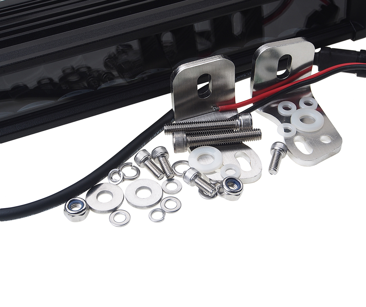 Фара дополнительная прожектор (дальний свет) 400мм 30W 12/24V 10SMD 6000K LIGHTBAR FX250 OSRAM